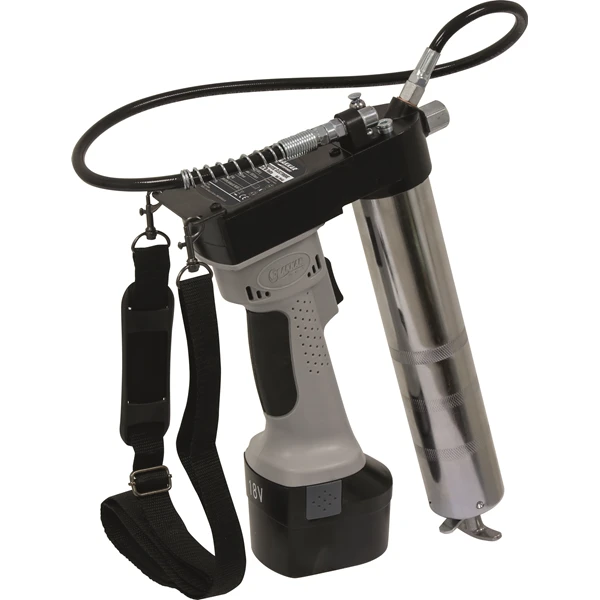 Sodise Pompe à Graisse Sur Batterie Pompe à Graisse électrique 18V Avec 2 Batteries 1.3 A/h 1 Sodise Pompe à Graisse Sur Batterie Pompe à Graisse électrique 18V Avec 2 Batteries 1.3 A/h