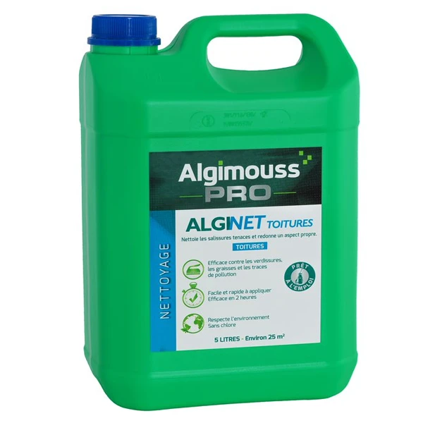 Traitements Des Toitures Nettoyant Toitures Alginet Bidon De 5 Litres Algimouss 084001 1 Traitements Des Toitures Nettoyant Toitures Alginet Bidon De 5 Litres Algimouss 084001