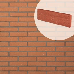 Plaquette De Parement Plaquette Parement Mural Terre Cuite Sablé Terreal 220x50x14mm Rouge -Chimique Soldes Boutique autrevisuel 8510 1