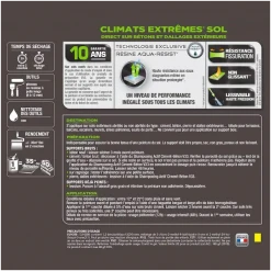 Peinture Sols Extérieurs V33 Climats Extrêmes Teinte Argile Satin 500ml -Chimique Soldes Boutique climats extreme sol v33 2