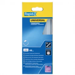 Pistolet à Colle Et Baton De Colle Colle Stick Bâton Multi-usages Rapid 190 Mm Ø 12 Mm Blanc X48 5 Pistolet à Colle Et Baton De Colle Colle Stick Bâton Multi-usages Rapid 190 Mm Ø 12 Mm Blanc X48 -Chimique Soldes Boutique colle stick baton multi usages rapid 190mm 12mm transparent x48