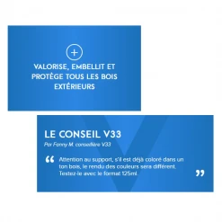 Lasure Pour Bois Lasure Bois Intérieur Extérieur V33 Résine HP Rouge Basque Mat 125ml 7 Lasure Pour Bois Lasure Bois Intérieur Extérieur V33 Résine HP Rouge Basque Mat 125ml -Chimique Soldes Boutique conseil v33 7