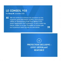 Peintures Antirouille Et Spéciales Fer Peinture Fer Anti-rouille V33 Climats Extrêmes Anthracite Brillant 1,5L -Chimique Soldes Boutique conseil v33 peinture climat