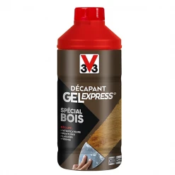 Traitement Du Bois Décapant Gel Express Bois Lasures Vernis Peintures V33 1 L -Chimique Soldes Boutique decapant express bois 1l