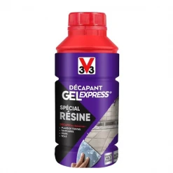 Traitement Du Bois Décapant Gel Express Spécial Résine V33 Sanitaires, Murs, Sols 0,5L -Chimique Soldes Boutique decapant gel express 0 5l