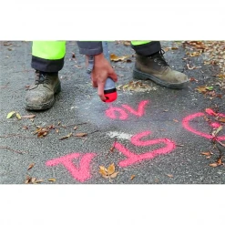 Peinture Traceur De Chantier FLUO TP Rouge Fluorescent Soppec 141513 -Chimique Soldes Boutique imageproduct302202 1