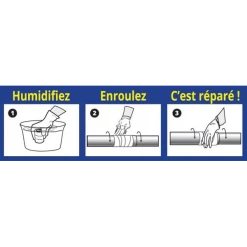 Etanchéité Pour Filetage Bande De Réparation De Fuites/fissures GEB 1.5 M X 5 Cm -Chimique Soldes Boutique imageproduct369897 2