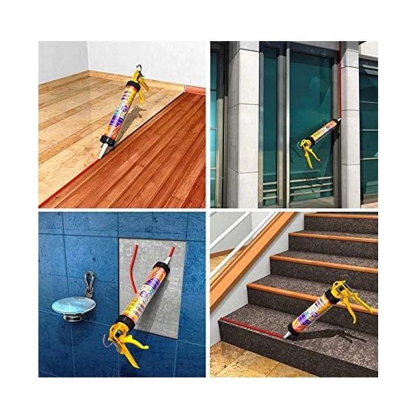 Mastic Pu Mastic-colle Sikaflex PRO-11FC Purform Blanc EcoFlex 35X300 Ml Pistolet 2 Mastic Pu Mastic-colle Sikaflex PRO-11FC Purform Blanc EcoFlex 35X300 Ml Pistolet – Image 2