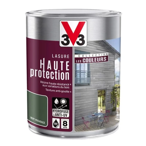 Lasure Pour Bois Lasure Bois Intérieur Extérieur V33 Résine HP Vert Provence Mat Pot 1L 2 Lasure Pour Bois Lasure Bois Intérieur Extérieur V33 Résine HP Vert Provence Mat Pot 1L – Image 2