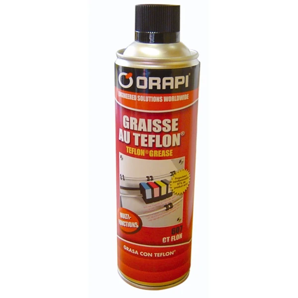 Lubrifiants: Graisse, Huile,.. Graisse Au Teflon 607 CT FLON Aérosol De 650 Ml Orapi 4607A4 1 Lubrifiants: Graisse, Huile,.. Graisse Au Teflon 607 CT FLON Aérosol De 650 Ml Orapi 4607A4