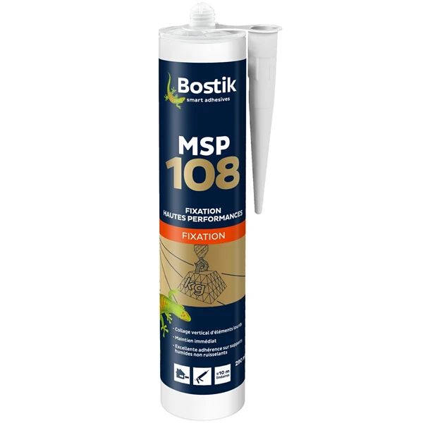 Mastic Pu Mastic Colle MS Polymère108 Cartouche 290 Ml Blanc 3549210031321 Bostik 1 Mastic Pu Mastic Colle MS Polymère108 Cartouche 290 Ml Blanc 3549210031321 Bostik