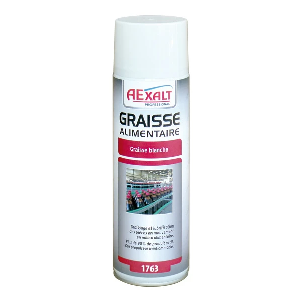 Aexalt Lubrifiants: Graisse, Huile,.. Graisse Blanche Alimentaire Hautement Purifiée WP Aérosol De 400 Ml 1 Aexalt Lubrifiants: Graisse, Huile,.. Graisse Blanche Alimentaire Hautement Purifiée WP Aérosol De 400 Ml