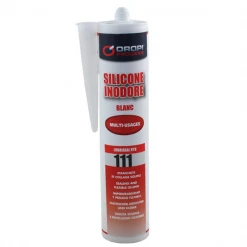 Silicone Mastic Colle Haute Adhérence élasticité Lubriseal 111 Orapi Blanc 310 Ml