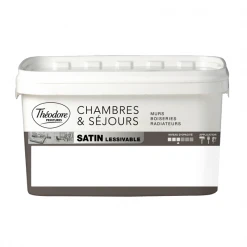 Chimique Soldes Boutique -Chimique Soldes Boutique peinture acrylique lessivable theodore peintures couleur comete satin pot 075l 1