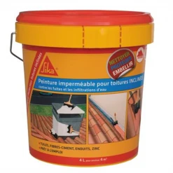 Traitements Des Toitures Peinture De Protection Sikagard Pour Toiture Inclinée Seau 1 Litre -Chimique Soldes Boutique pm580920 580920 1