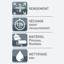 Peintures Antirouille Et Spéciales Fer Shampoing Actif Détergent Surpuissant Métaux V33 Spécial Fer Bidon 1L