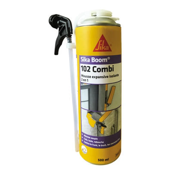 Mousse Expansive Polyuréthane Mousse Expansive Sika Boom 102 Combi 500 Ml 521224 Blanc 2 Mousse Expansive Polyuréthane Mousse Expansive Sika Boom 102 Combi 500 Ml 521224 Blanc – Image 2