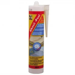 Mastic Silicone Neutre Joints Piscine Sikasil Pool Blanc 300 Ml -Chimique Soldes Boutique sikasilpool 823617