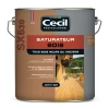 Traitement Du Bois Saturateur Bois SX630 Cecil - Teck Aspect Mat - 5 Litres