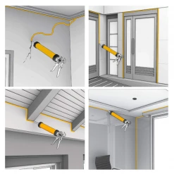 Mastic Acrylique Façade Joints Fissures Sika 107 Blanc 300 Ml -Chimique Soldes Boutique utilisation sika 107